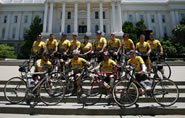 Group of Riders in front of Capitol
